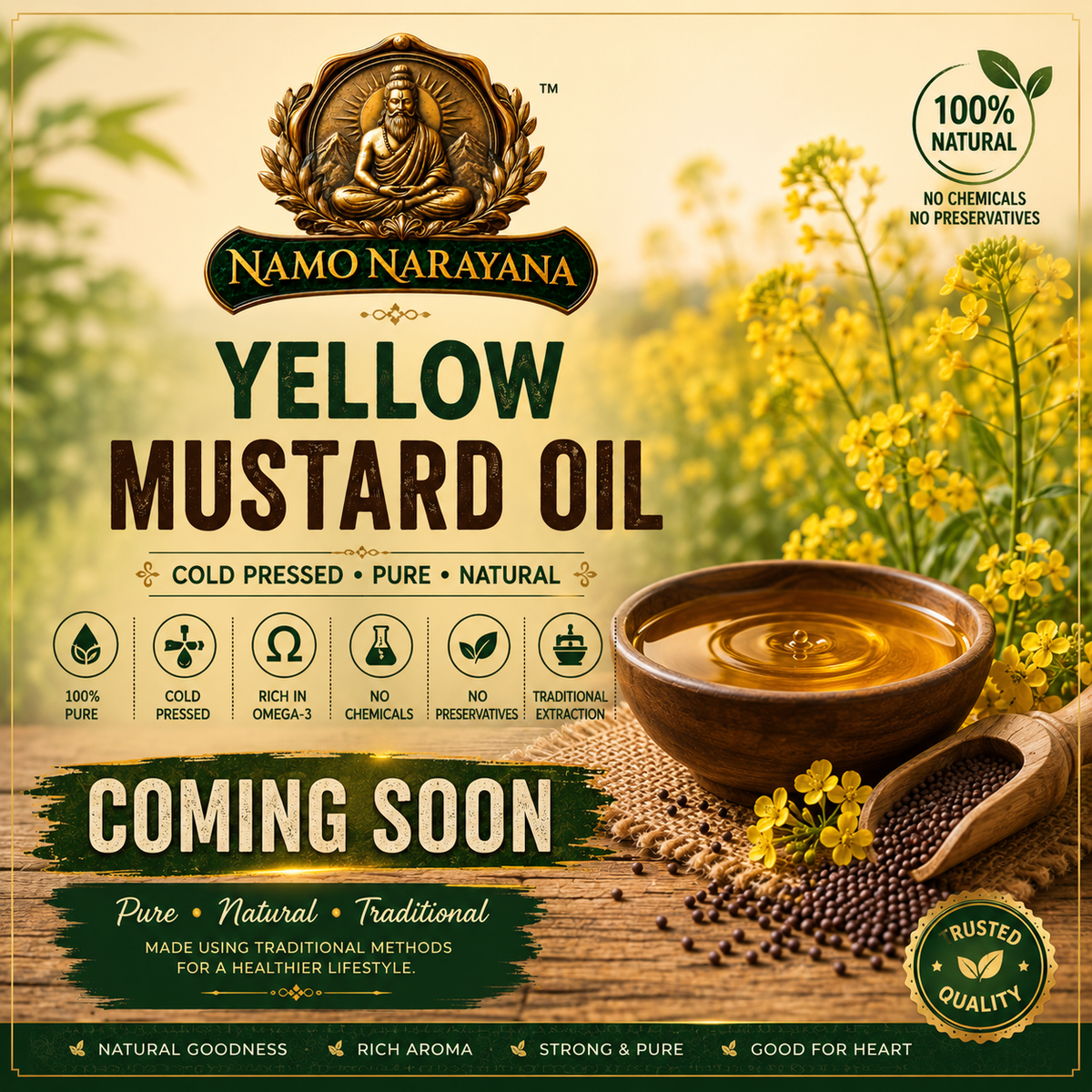Yellow Mustard oil