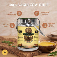 Pure A2 Gir Cow Ghee 5 Litre